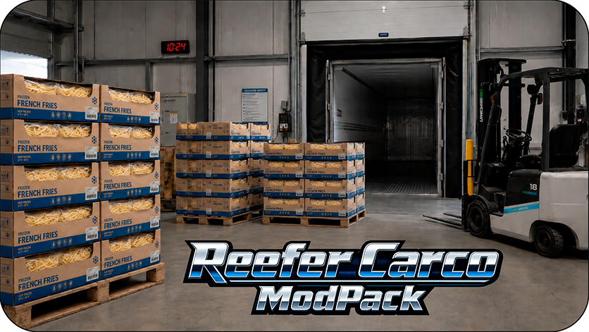 Reefer Cargo ModPack freight terminal